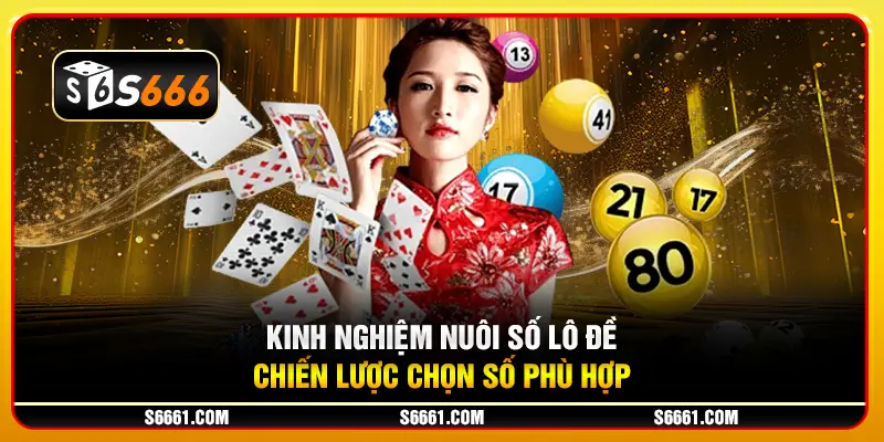 Kinh nghiệm nuôi số lô đề: Chiến lược chọn số phù hợp